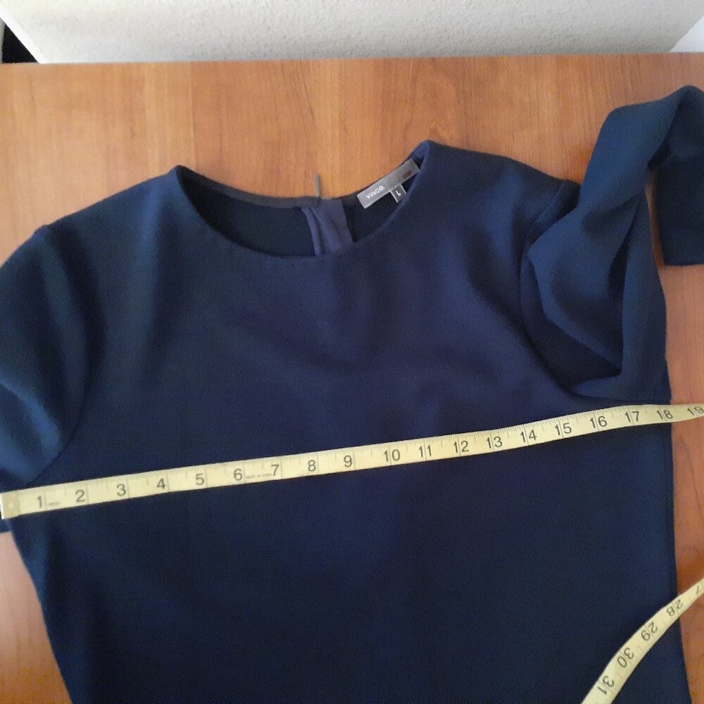 Vince Stretch Crepe Sheath Dress - Picture 11 of 15